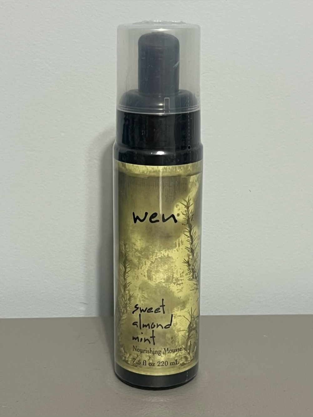 Wen by Chaz Dean Sweet Almond Mint Nourishing Mousse 7.5oz 220mL New Sealed